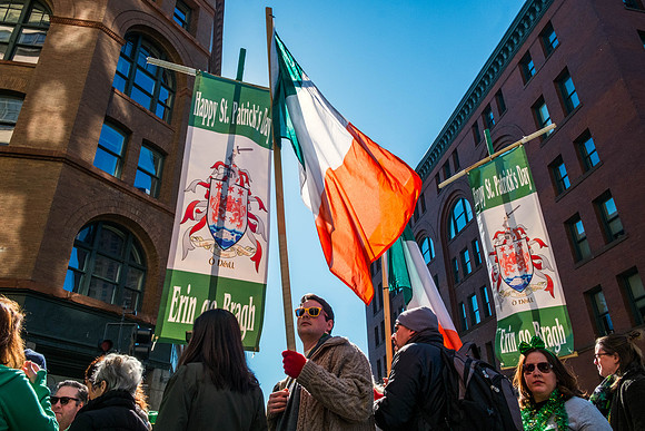 Saint Patrick's Day Parade; St. Paul, MN USA (2018)